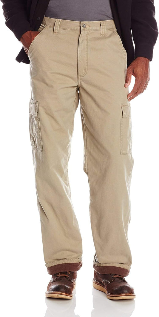 Men'S Fleece Lined Cargo Pant