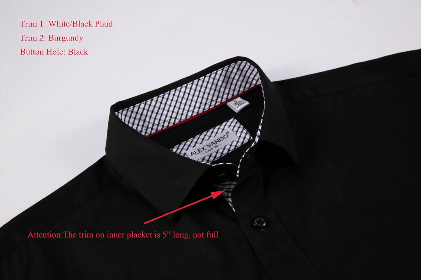 Mens Dress Shirts Regular Fit Long Sleeve Stretch Business Dress Shirts for Men