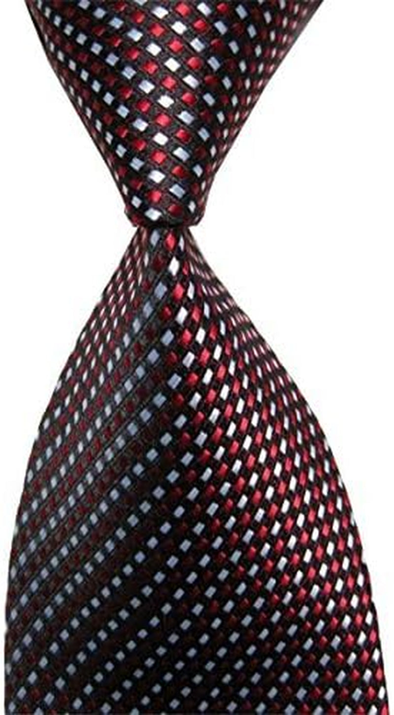 Lot 10 PCS Men'S Ties 100% Silk Tie Woven Slim Necktie Jacquard Neck Ties Classic Ties