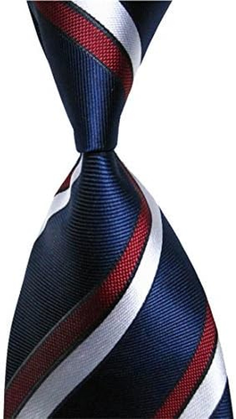 Lot 10 PCS Men'S Ties 100% Silk Tie Woven Slim Necktie Jacquard Neck Ties Classic Ties