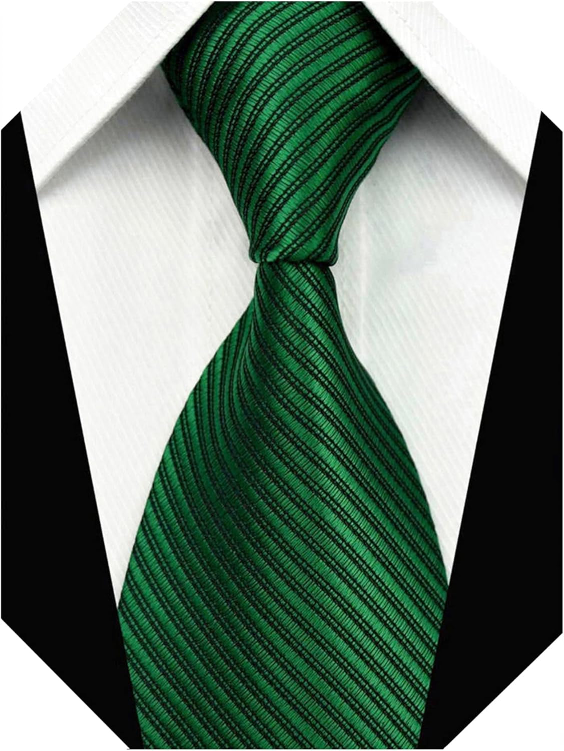 Men'S Classic Tie Silk Woven Necktie Jacquard Neck Ties for Men