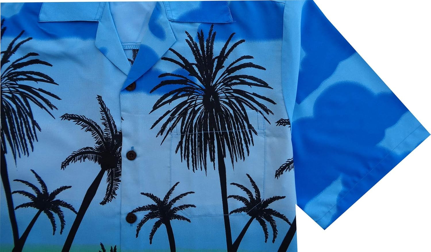 Men'S Hawaiian Shirt Short Sleeve Summer Button down Beach Dress Aloha Shirts