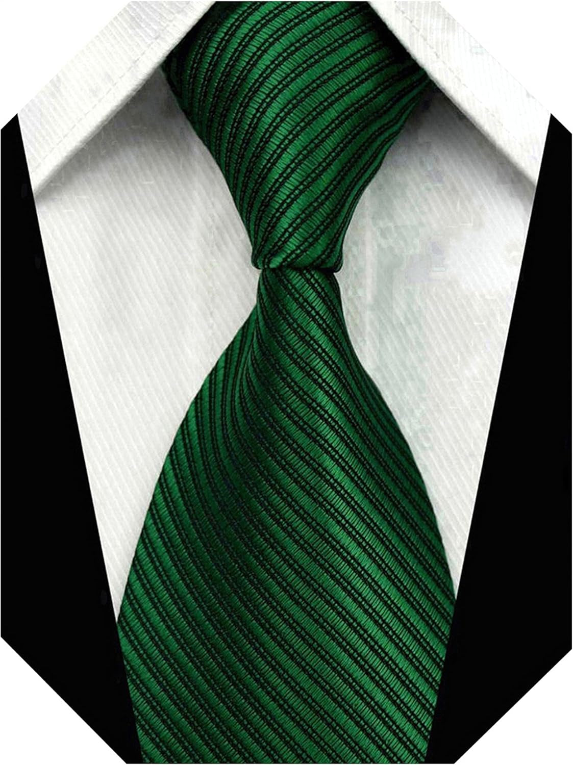 Men'S Classic Tie Silk Woven Necktie Jacquard Neck Ties for Men