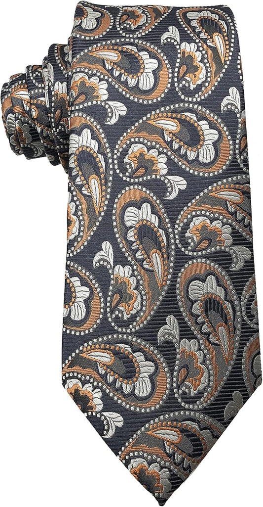 Men'S Classic Silk Tie Woven Necktie Jacquard Neck Ties for Men