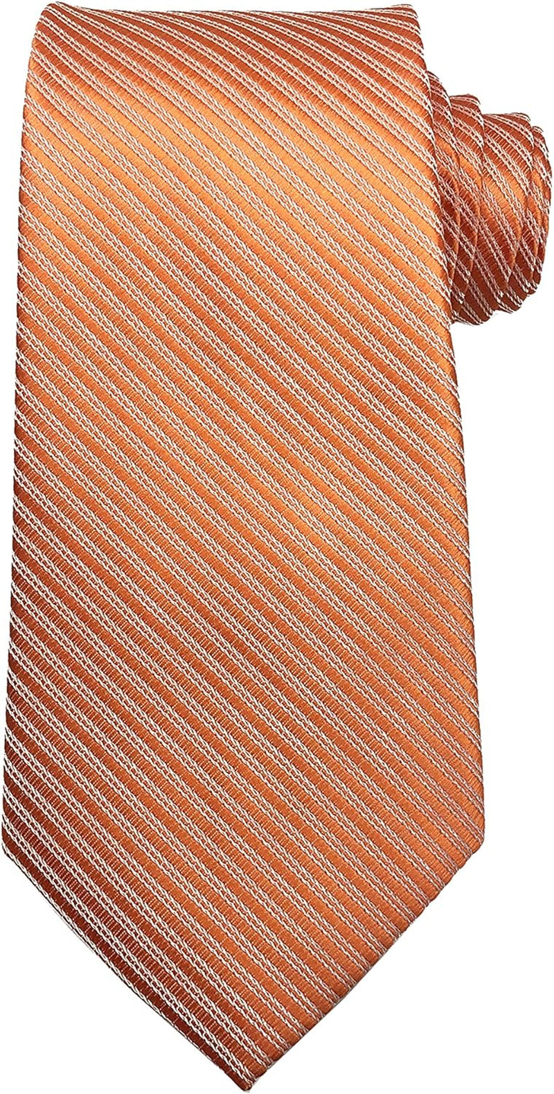 Men'S Classic Solid Tie Silk Woven Necktie Jacquard Neck Ties for Men