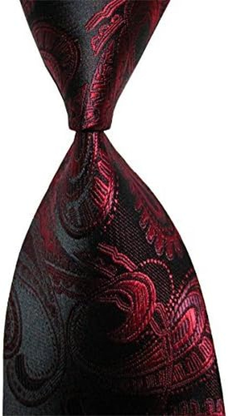 Lot 10 PCS Men'S Ties 100% Silk Tie Woven Slim Necktie Jacquard Neck Ties Classic Ties